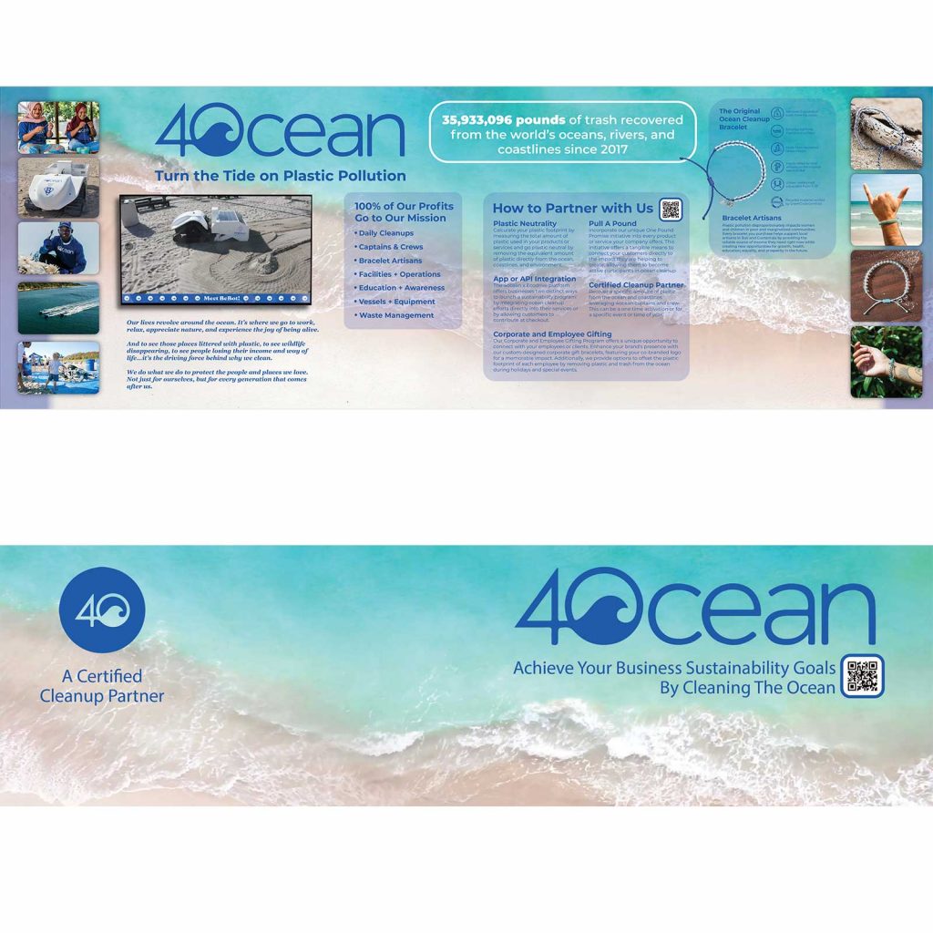 4 Ocean Compact Booth Artwork