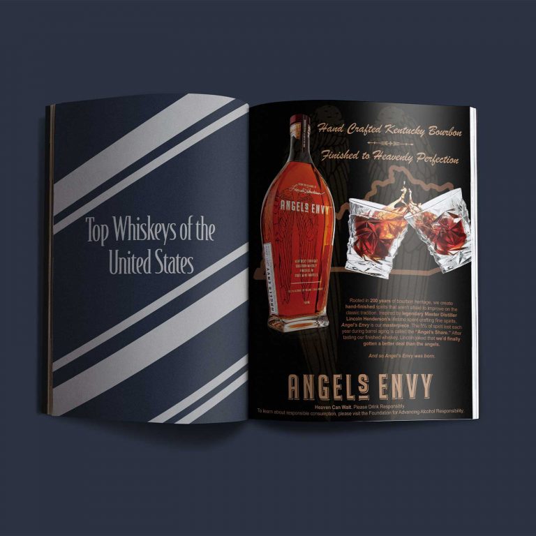 Angel's Envy Magazine Ad Mockup