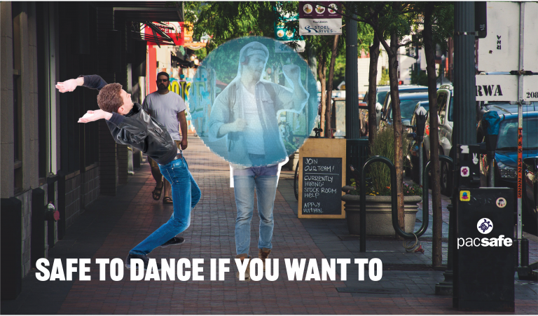 PacSafe Bus Ad 1 Concept