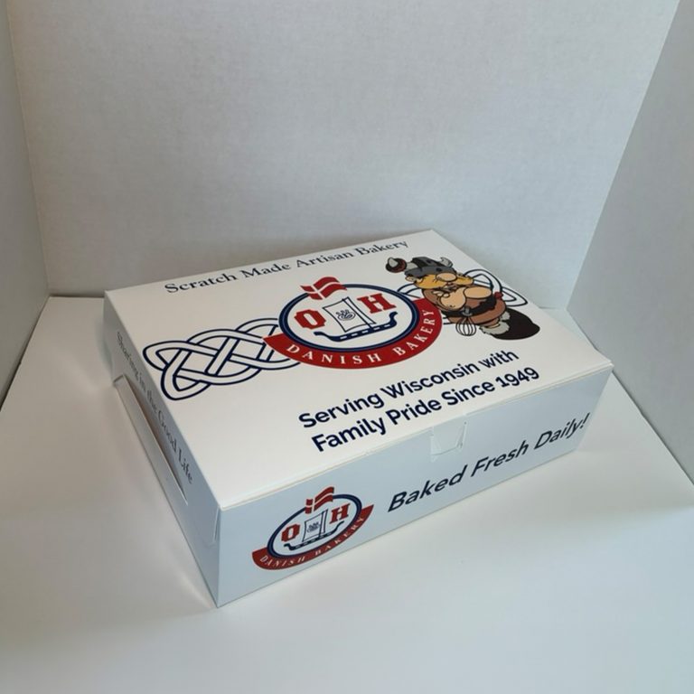 O&H Donut Box Mockup