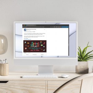 MATC Portfolio Night LinkedIn Ad Mockup