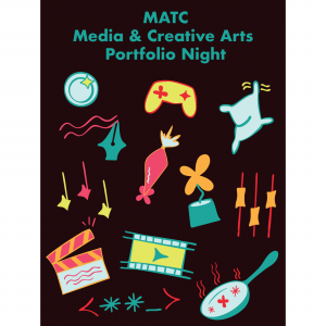MATC Portfolio Night T-Shirt Back